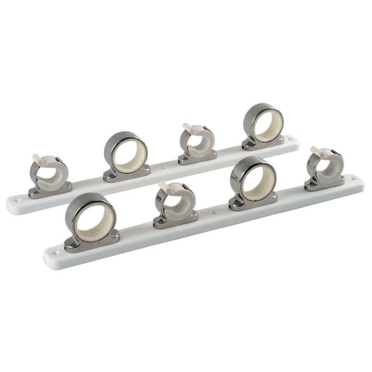 TACO 4-Rod Hanger w/Poly Rack - Polished Stainless Steel [F16-2752-1]