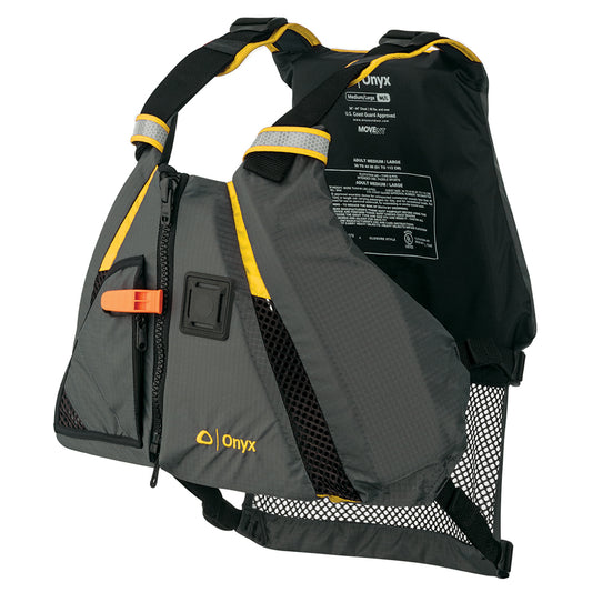 Onyx MoveVent Dynamic Paddle Sports Vest - Yellow/Grey - XL/2XL [122200-300-060-18]